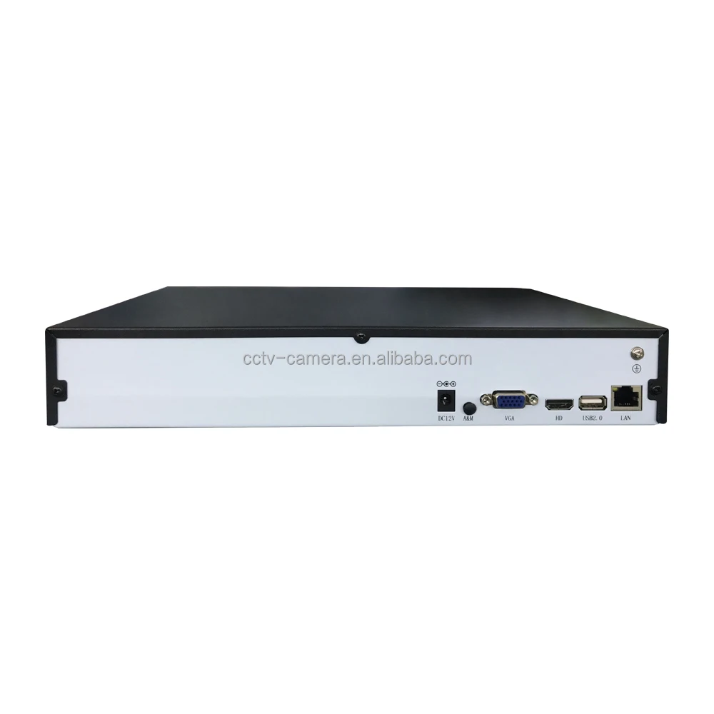 Smart Detection RS485 Realtime H.265 Network Video Recorder 2 SATA HDD RoHS Audio 9 CH 16 CH 36 CH 4K 8MP NVR