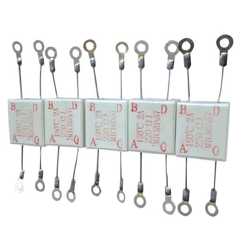 Temperature Control Resistance 150deg C 2A Elevator Thermal Fuse