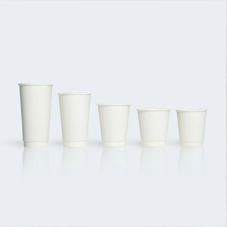 4oz 8oz 12oz Disposable Double Wall Gold Foil Stamping Custom Logo All ...