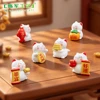 colorful Little Fortune Cat for Wealth