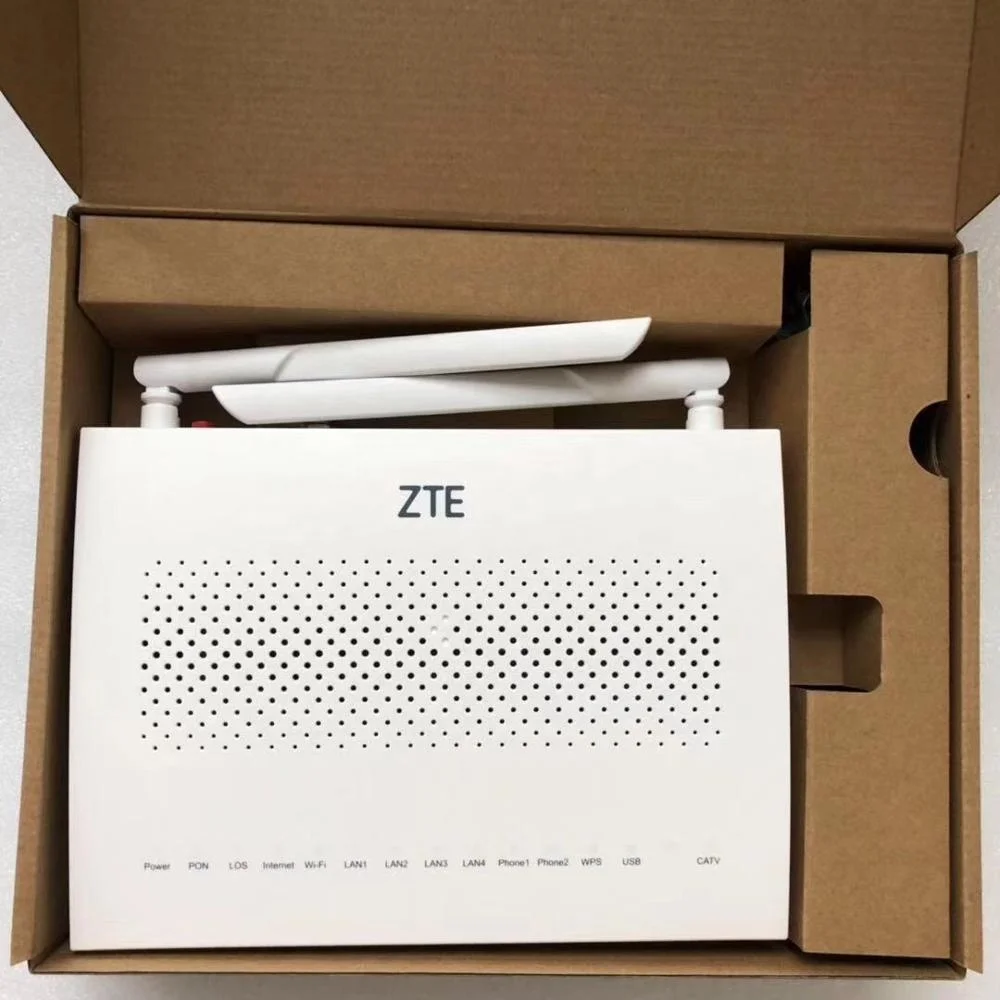 Zte F668 Wi-fi Ont With 2pots, 4ge & Catv Modem, Oem | Wholesale