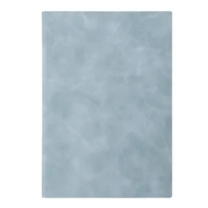 PU White School Hard Cover Journals Notebooks Wholesale A5 PU Leather Binding Journal Planner Notebook