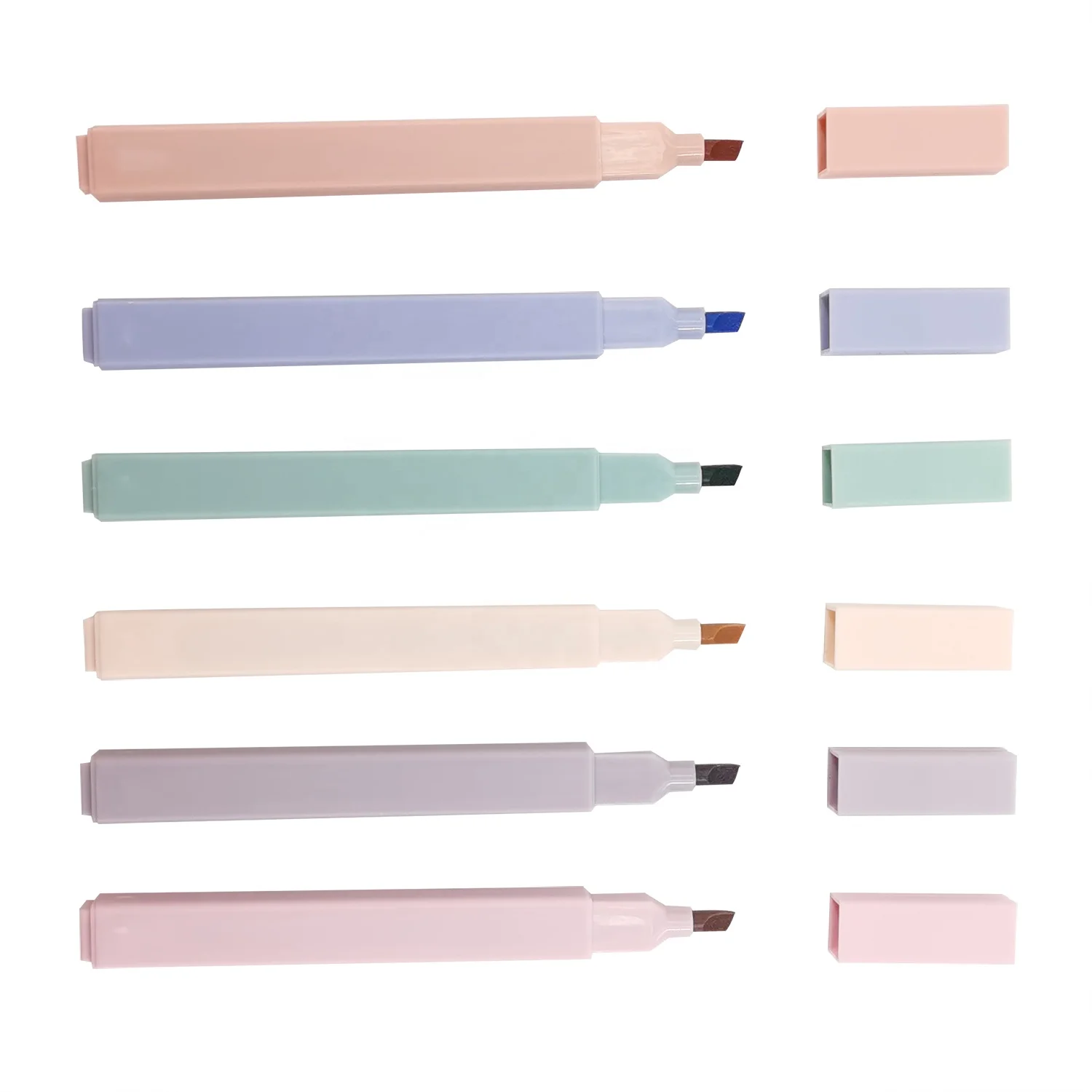 Рекламный подарок стираемый светлый многоцветный пастельный Хайлайтер для школы