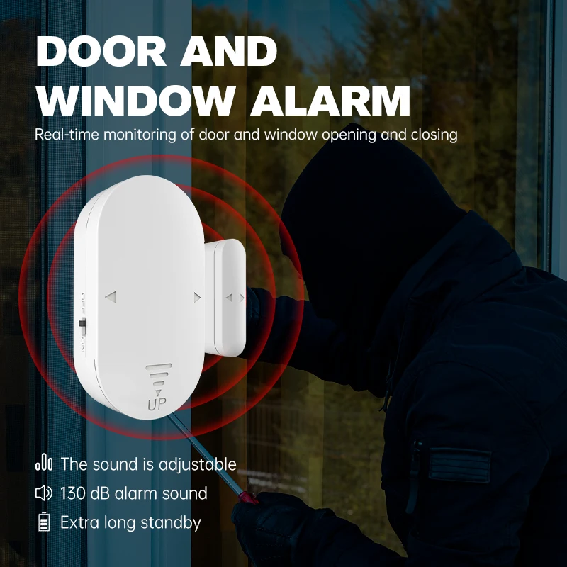 House Smart Wireless Security Window And Magnetic Door Alarm Sensor For ...