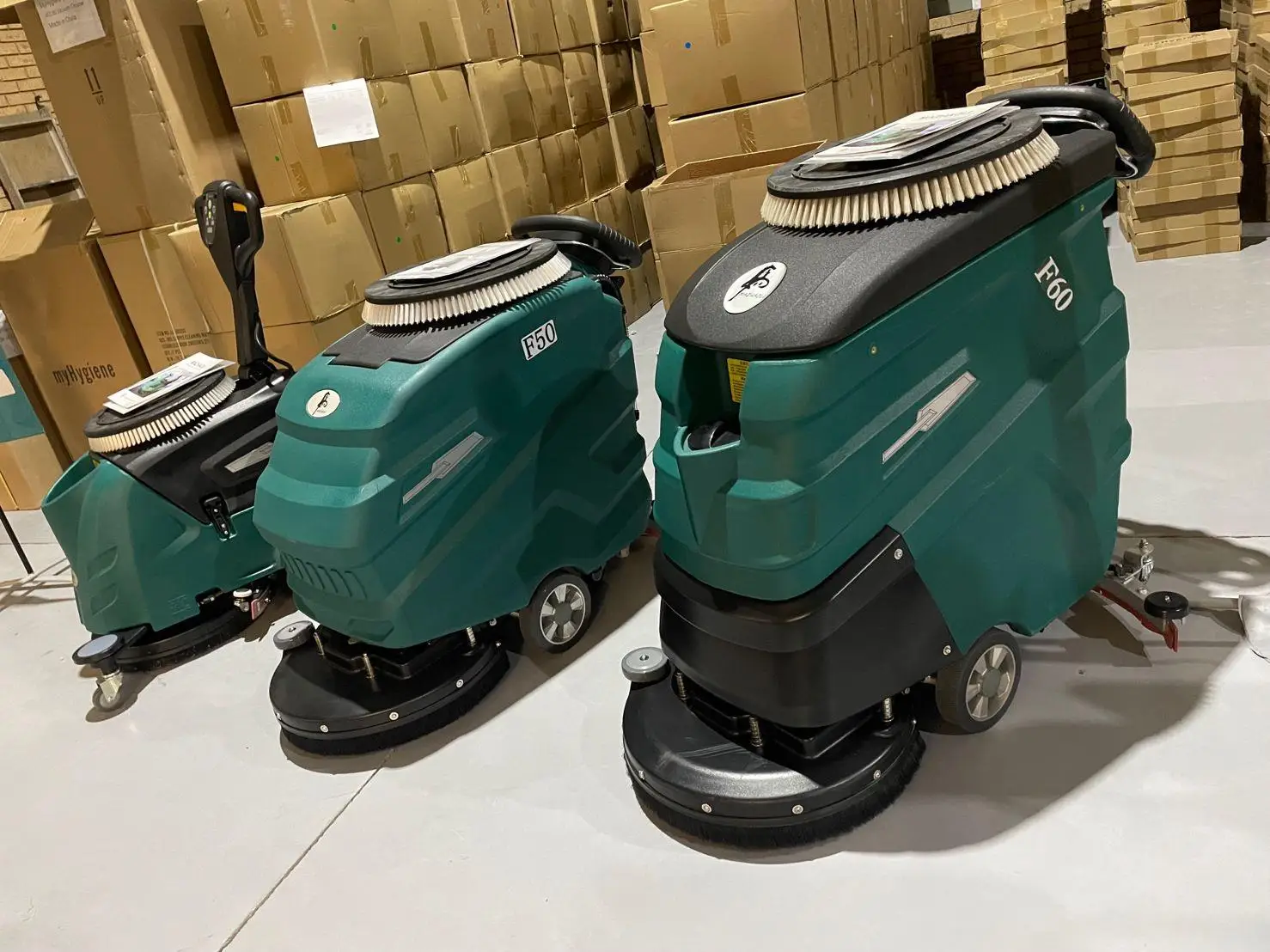 Industrial Floor Scrubber Cleaning Machine Electric Floor Scrubber With