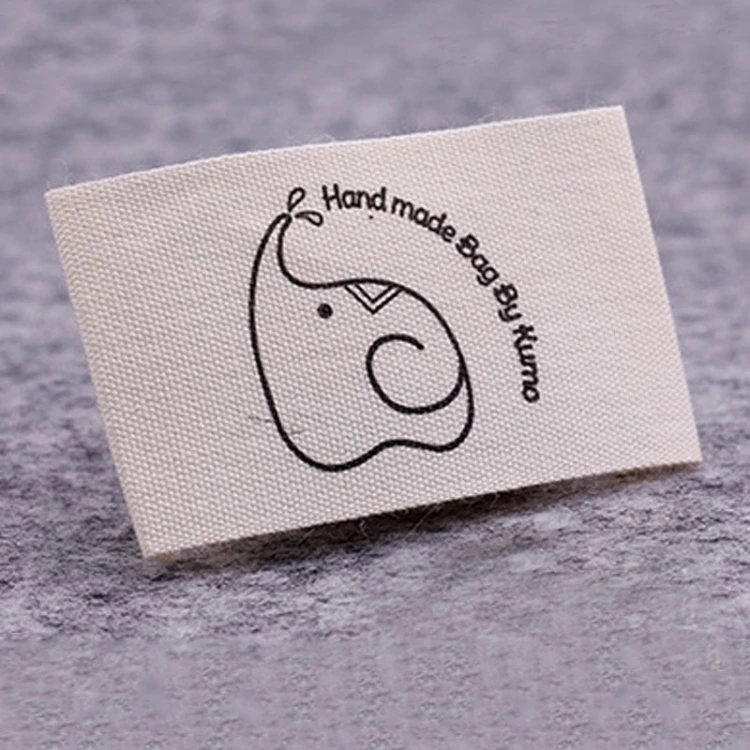 Source Buen diseño de personalizada etiquetas de algodón de marca de etiquetas de tela para la ropa