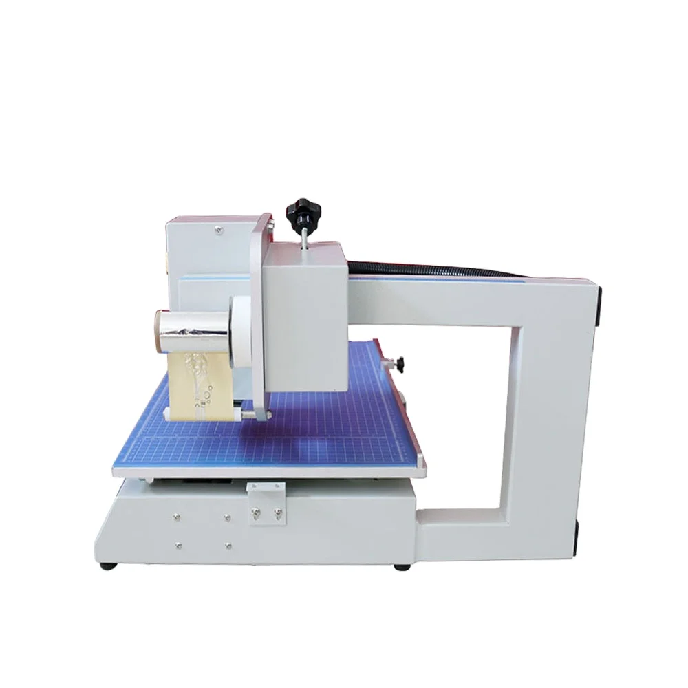 Digital Hard Cover Printing Machine  AMD8025  Digital Printer on Leather Cover Digital Hot Foil Printing on Hard Cards