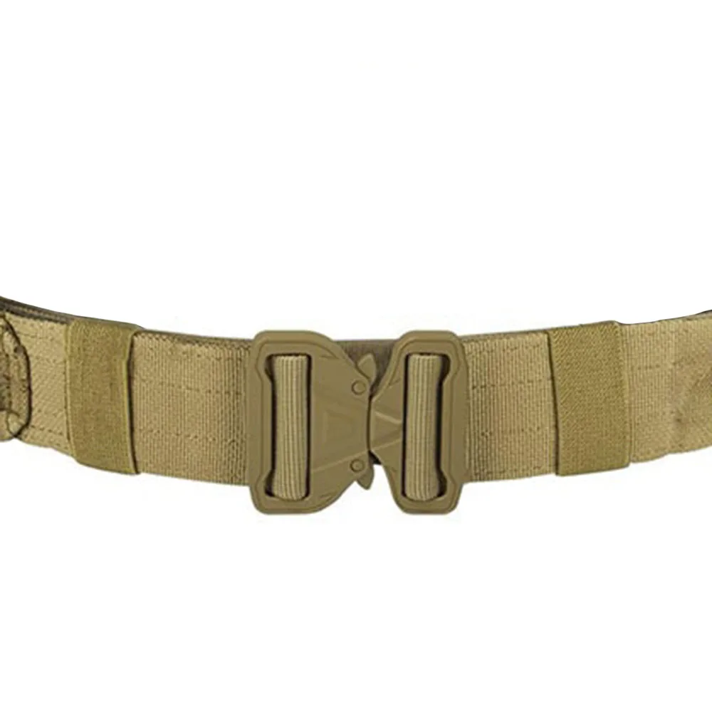 High Duty Men Adjustable Tactical Heavy Duty Belts High Density Material Utility Belt with Pouches Security Duty Equipment