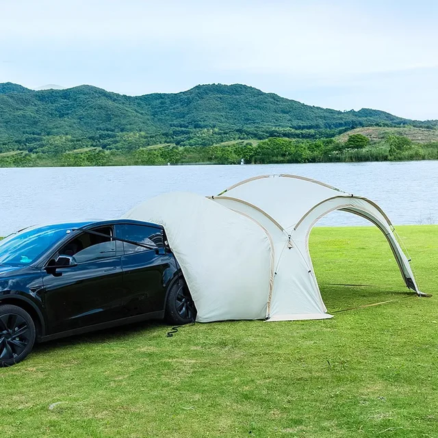 Outdoor Dome Living Room Ball Tent Canopy with Full Set Equipment Overnight Camping Sun Protection Tarp