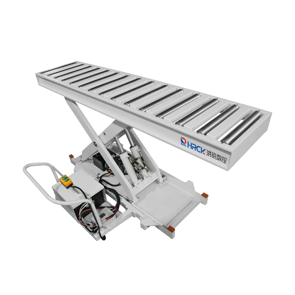 Hongrui 1-ton fixed roller movable lifting platform on sale