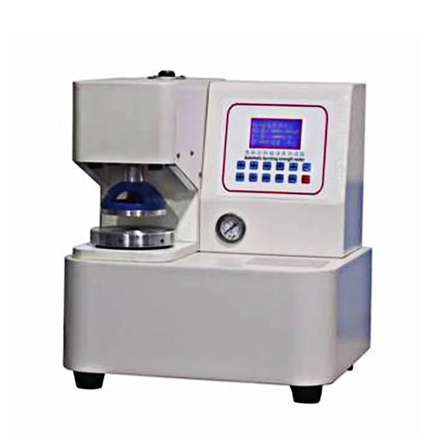 Reliable and Good fabric burst pressure testing machine electronic pneumatic bursting strength tester