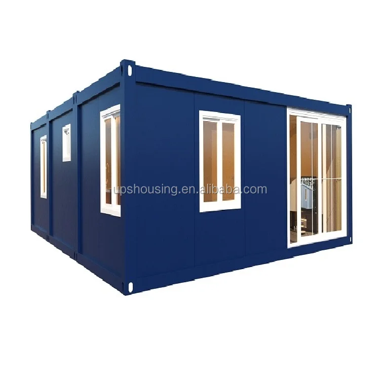 Light Weight 20ft Modular Container Home Studio Prefab Flat Pack Homes for Sale
