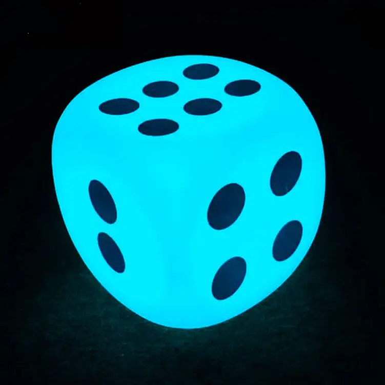 RGB Waterproof USB LED Cube Light 15cm Night Club Party Luminous Dice Lighting Decoration Home IP65 Battery Powered Remote