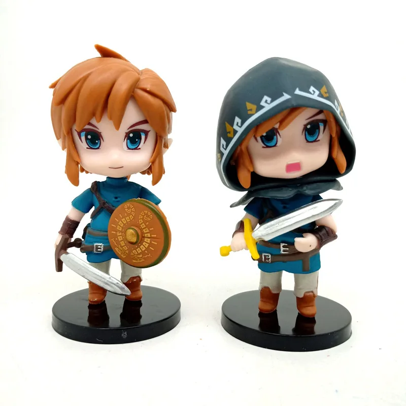 Game Cartoon Pvc Toy Link Hick Princess Zelda Revali Tears of the