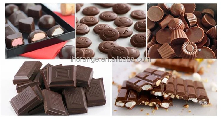 High Quality Automatic Chocolate Tempering and Chocolate Moulding Machine Chocolate Injection Molding  Machine