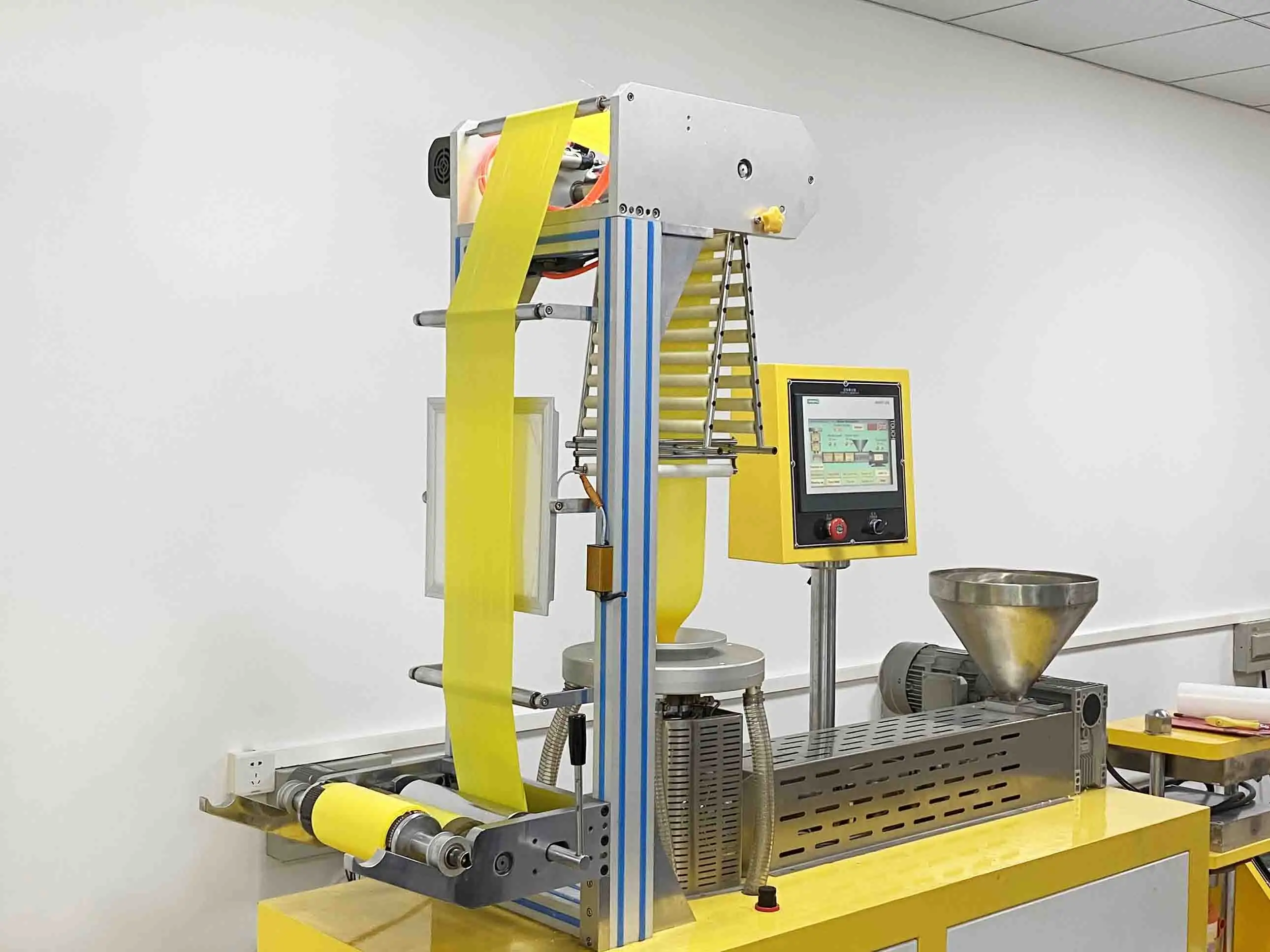 Lab Mini Blown Film Extruder or Blowing Extrusion Machine