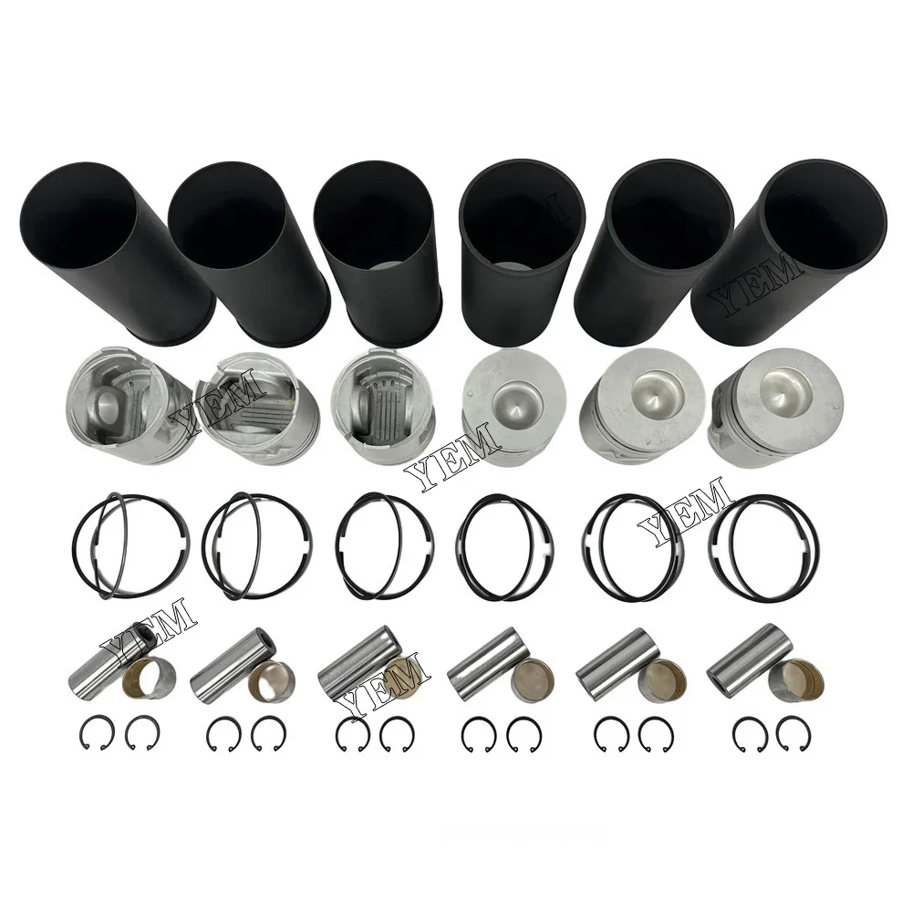 6D17 Cylinder Liner Kit for Mitsubishi Genuine Engine Parts 4