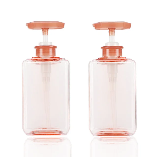 高級ピンク色プラスチックペットスクエア長方形シャンプーボトルヘアコンディショナー500mlボトル Buy スクエアボトルシャンプーボトル 長方形 シャンプーボトル 500mlスクエアピンクシャンプーボトル Product On Alibaba Com