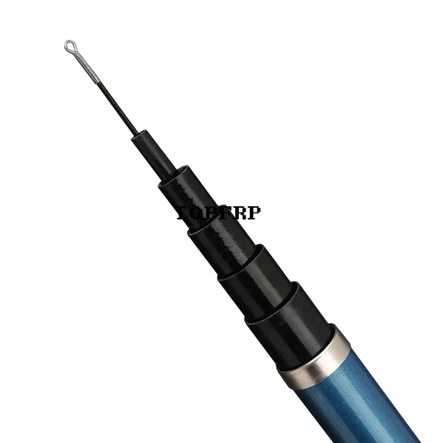 7m to 18m Telescopic Extension Pole Fiberglass Fishing Rod - Custom Length, Durable, Ideal for Industrial & Fishing Applications 7m to 18m Telescopic Extension Pole Fiberglass Fishing Rod - Custom Length, Durable, Ideal for Industrial & Fishing Applications