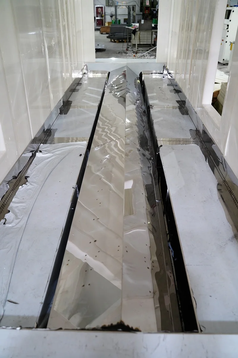 Customized Automated Powder Coating Paint Spray Booth for Furniture Aluminum Profile