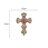 Single RSA-0175-Cross Colorful Powder