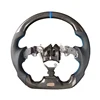 Blue alignment mark+carbon fiber+perforated leathe