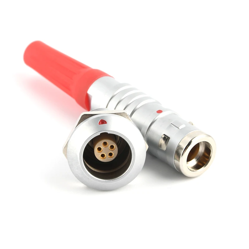 EGG ECG 1B 12 Pin Push Pull Metal Panel Mount Socket Circular Connector ECG-1B-312-CLL  EGG-1B-312-CLL