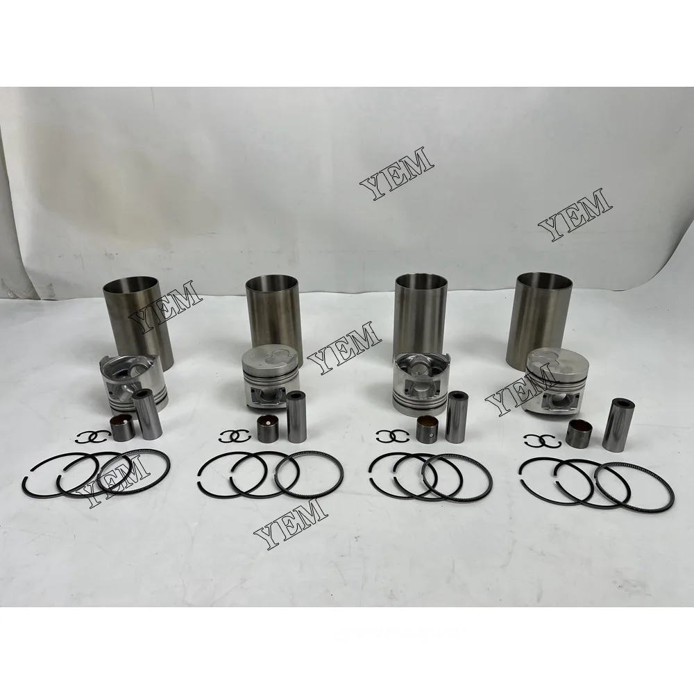 4D56 Cylinder Liner Kit for Mitsubishi Excavator Repair Replacement 3