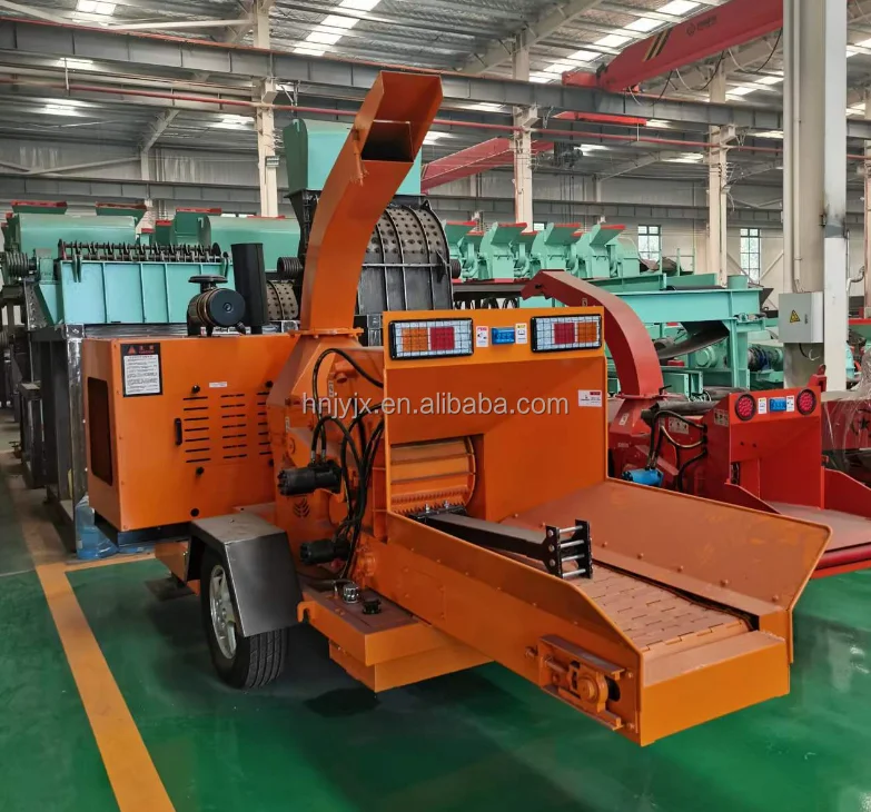 Professional Industrial Wood Chipper and Branch Big Wood Branch Chipper ...