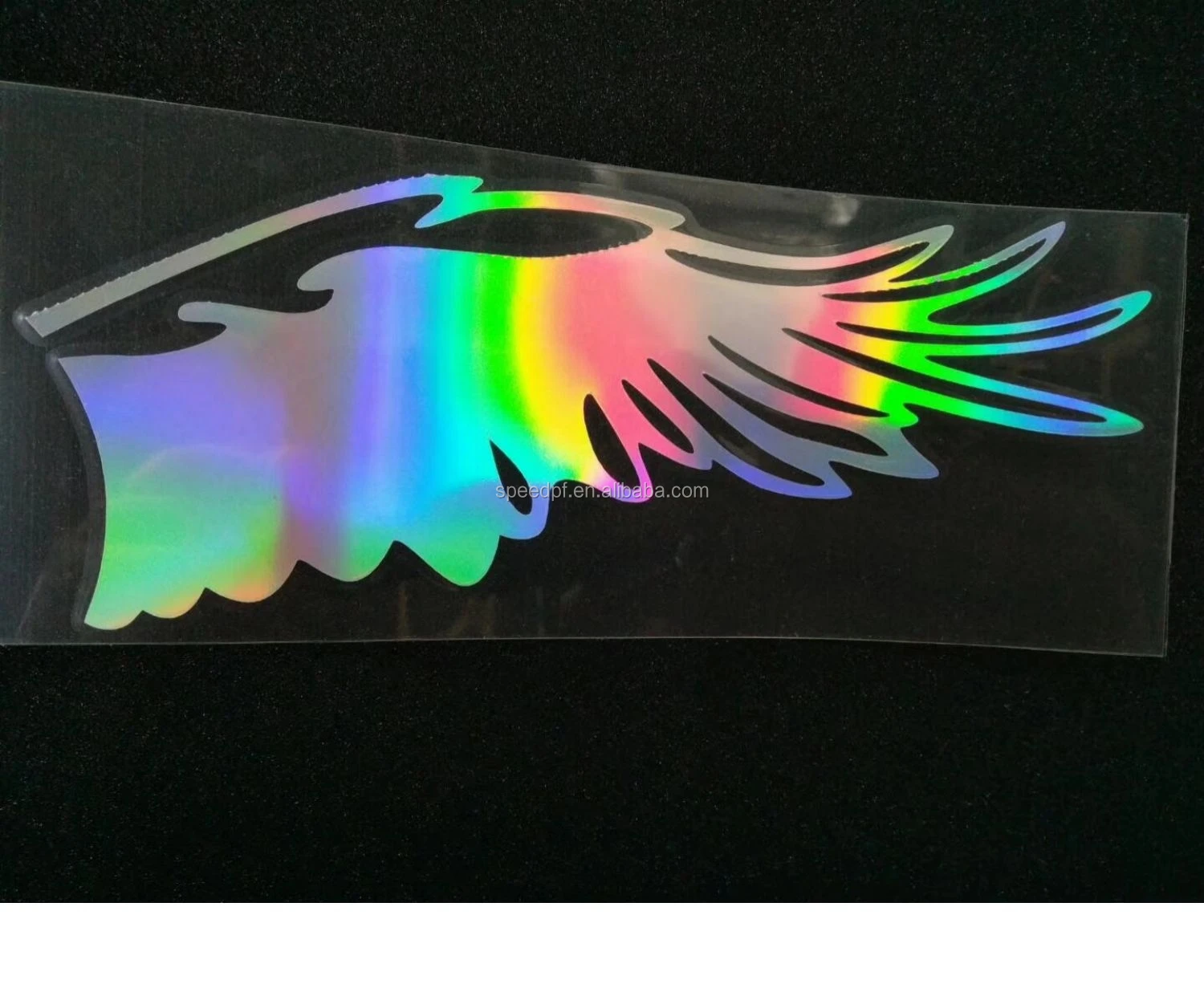 Alibaba.com: Printable PVC holographic rainbow vinyl roll, laser chrome car wrap and body ...