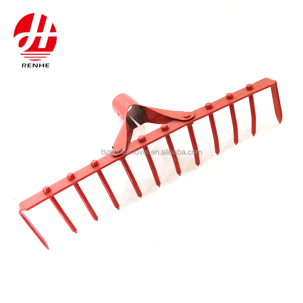 product hot sales leaf grabber rake   lawn leveling garden tool weeding  rake with long handle-2