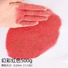 iridescent red