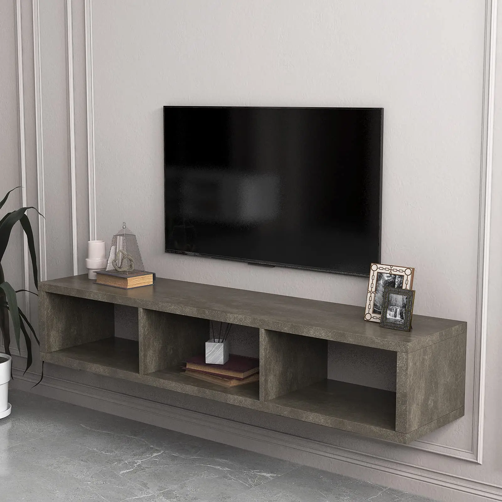 Wholesale Best Seller Floating Tv Stand Wall Mounted Tv Cabinet With 3 ...