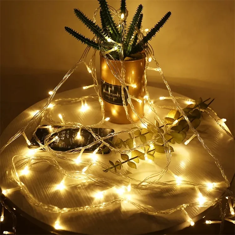 Battery Powered LED Fairy Light Lamp - DIY 