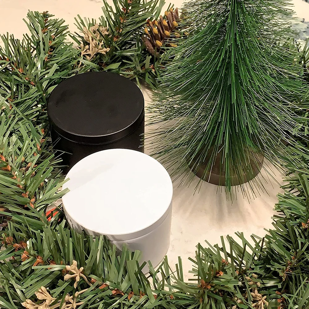 Custom Empty Luxury 16 Oz 4 Oz 8 Oz Seamless Metal Candles Tin