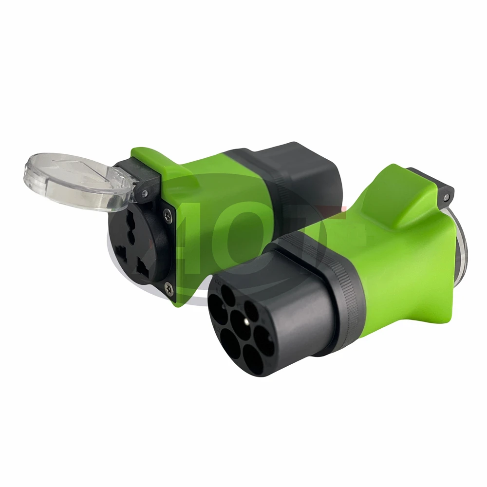 Type 2 connector EV charging adapter for energy vehicle charging ev charger Motorized scooter and recreational vehicles