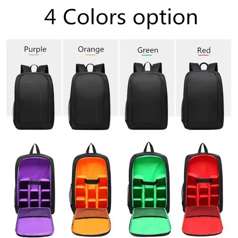 Borsa Fotocamera Impermeabile - Per DSLR, Obiettivi, Accessori, Taglia S Nero - Foto 5