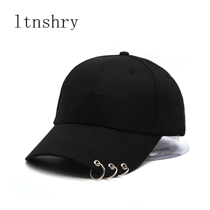 2021 Summer New Snapback Simplicity Hat Boys Ring Adjustable Baseball Cap Garros Hat Fashion Men Women Breathable Solid Color