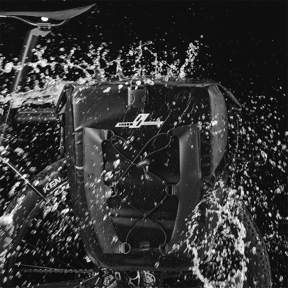 
VANNO 27L Водонепроницаемая велосипедная сумка Pannier двойная задняя багажная сумка для путешествий велосипедная сумка Pannier 