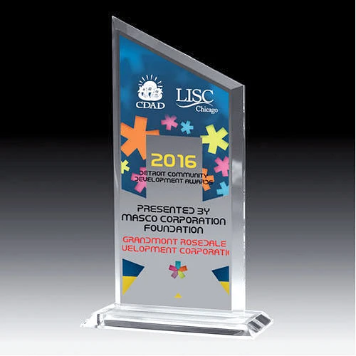 Оптовая продажа акриловых наград на заказ, заводская цена, награда, пустой с/без основания