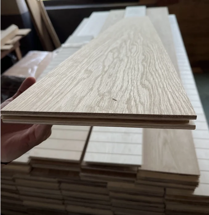 European Oak Walnut Parquet Solid Wood Look Engineered Wood Flooring Timber Flooring Hardwood