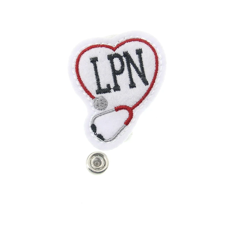 Lung Smile Nurse Badge Reel Holder Pink Respiratory Therapist Badge Reels  Retractable for Nurses, Cute Badge Clip RN LVN LPN CNA Nursing Student Gift
