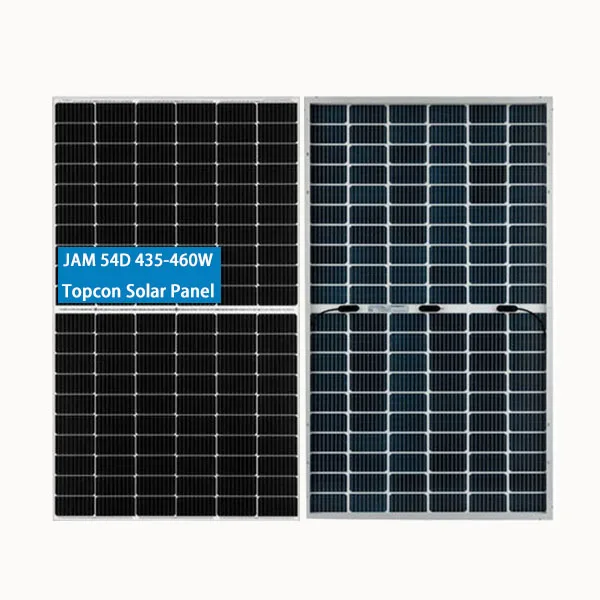 Ja Solar Panels JAM54D40LB 435-460W Original 435W 440W 450W 460W Double Glass N-Type Topcon Pv Solar Panels in Stock