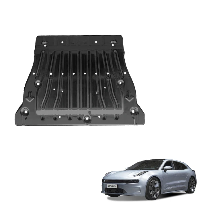 Placa de motor trasera para Zeekr 001 2021-2023 Accesorios Placa de deslizamiento de aluminio y magnesio Placa protectora de batería Accesorio exterior