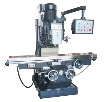 High Quality X7150A Vertical Milling Machine Large Bed-Type Heavy Duty Automatic with Motor and Pump Components Widely Used