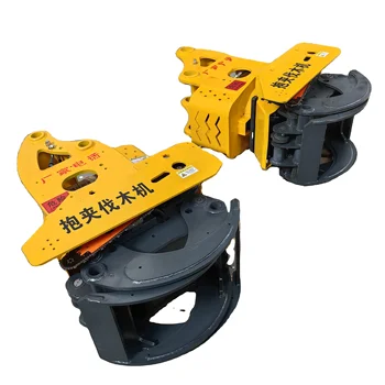 BestExcavator Forestry Machine Attachment Grapple Saw With Clamping Cylinder Grapple Saw Wood Cutting Tree Grab With Saws