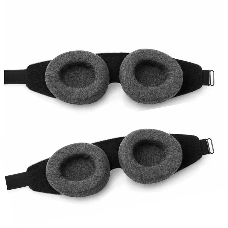 Eye Mask 3D Contoured Sleep Mask Blocking Light Cover Shade for Travel Blindfold With Adjustable Strap