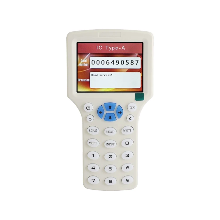 CIFY ID IC HID NFC RFID 13,56MHz 125KHz USB-lezer/-schrijver - Nabijheidskaartkopieerder & UID-decoder met 10 herschrijfbare sleutelkaarten