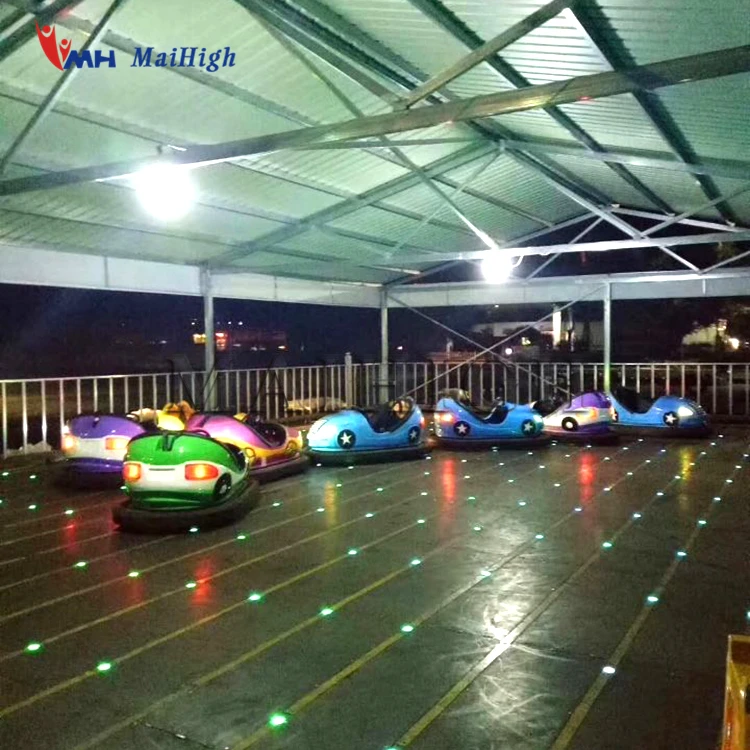 Modern Kids Ground Net Electric Bumper Car Price With Lights Floor