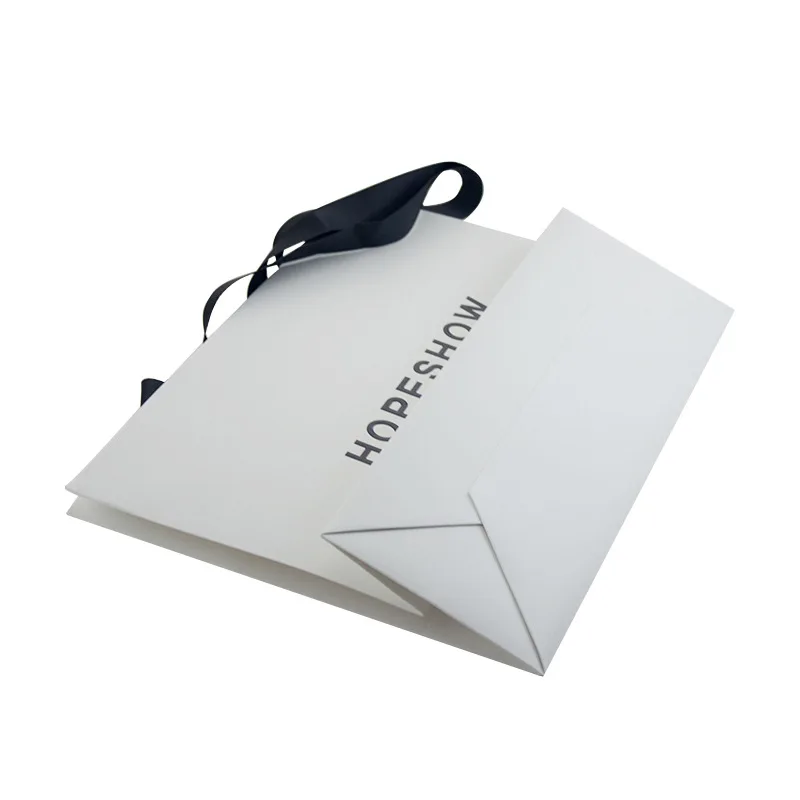 Jinayon – Sacola de Compras Personalizada em Papel, de Alta Qualidade, Reciclável e Ecológica, com Impressão Offset, Ideal para Supermercados e Shoppings, MOQ Baixo para Negócios